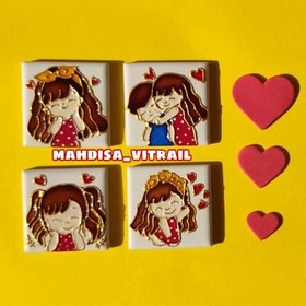 تصویر مگنت یخچالی فانتزی 