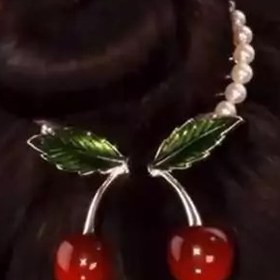 تصویر گیره گوجه ای مجلسی گیلاس 