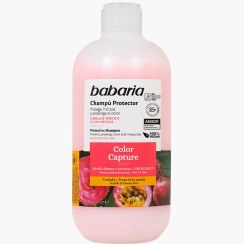 تصویر شامپو موهای رنگ شده باباریا مدل Color Capture حجم 500 میلی لیتر BABARIA COLOR CAPTURE PROTECTIVE SHAMPOO 500 ml