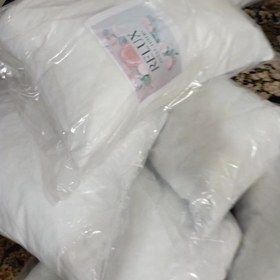 تصویر بالش الیاف ۱۰۰۰ گرمی زیپ دار سایز ۵۰ در ۷۰ 