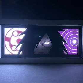 تصویر تابلو لایت باکس انیمه ای مادار ناروتتو | Naruto Madara Light Box 