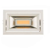 تصویر چراغ سقفی مستطیل 30 وات COB سفید طبیعی ای دی سی Rectangular Ceiling lighting 30 W, Natural white COB EDC