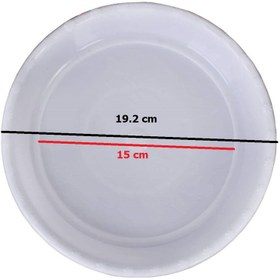 تصویر زیرگلدانی مدل p7 - 19.2 cm (15) - آبی 