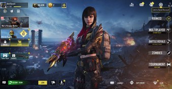 تصویر اکانت کالاف دیوتی موبایل کد 1482 