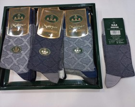 تصویر جوراب ساقدار مردانه مهیار اصل (AHA) Original Mehyar (AHA) men's stockings