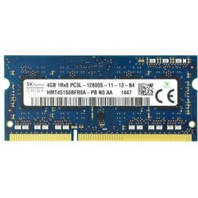 تصویر رم لپ تاپ اس کی هاینیکس تک کاناله RAM SK HYNIX DDR3L 4GB 1600MHz CL11 