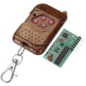 تصویر ماژول گیرنده ۴ کاناله PT2272 