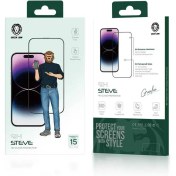 تصویر محافظ صفحه نمایش Green Lion مدل Steve مناسب برای گوشی موبایل iPhone 14 pro max 