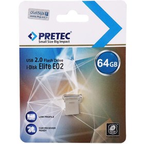 تصویر فلش 64 گیگ پرتک Pretec i-Disk Elite E02 