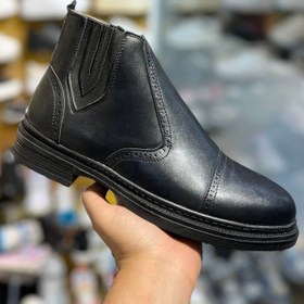 تصویر چکمه زمستانی مدل نیم بوت Winter boots, men's ankle boots, model one