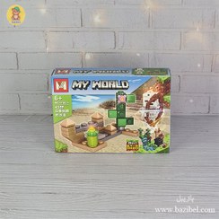 تصویر لگو ماینکرفت (Minecraft) سایز کوچک مدل MG1106 
