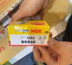 تصویر شمع BKR6E برند NGK (بسته 4 عددی) 