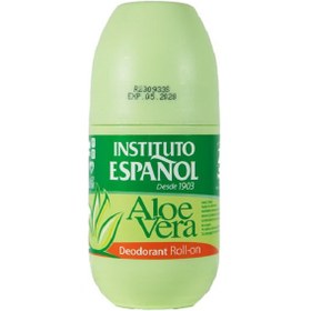 تصویر رول ضد تعریق آلوئه ورا انستیتو اسپانول 75 میلی لیتر INSTITUTOE SPANOL AloeVera Roll-on Desodorante 75 ML