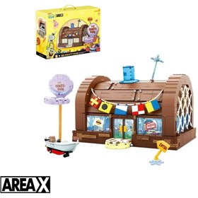 تصویر لگو رستوران آقای خرچنگ باب اسفنجی کد AB0027 