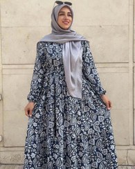 تصویر پیراهن ساحلی ترمه 