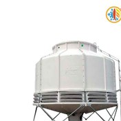 تصویر برج خنک کننده فایبر گلاس مدور ساران مدل SRFCT-250 