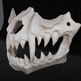 تصویر ماسک جمجمه حیوان 