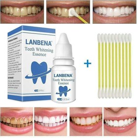 تصویر قطره سفید کننده دندان لانبنا اصلی تکی 