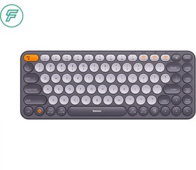 تصویر کیبورد بیسیم بیسوس مدل BASEUS K01A WIRELESS TRI-MODE KEYBOARD 