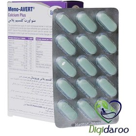 تصویر قرص منو اورت کلسیم پلاس Meno Avert Calcium Plus