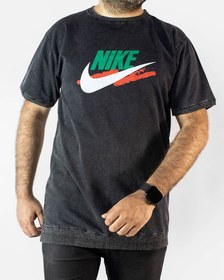 تصویر تیشرت مردانه آستین کوتاه لی زغال سنگی Nike مدل 1565 