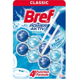 تصویر قرص خوشبو کننده توالت فرنگی برف (Bref) 8 عددی Bref Toilet deodorizing tablet 8pcs