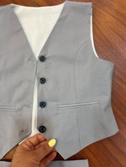 تصویر ست جلیقه و دامن پیلیسه باربی 