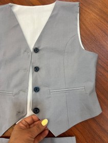 تصویر ست جلیقه و دامن پیلیسه باربی 