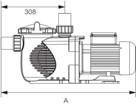 تصویر پمپ تصفیه استخر ایمکس SPH 150 ا EMAUX pool filtration pump SPH 150 EMAUX pool filtration pump SPH 150