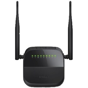 تصویر مودم روتر ایستاده N300 بی‌ سیم +ADSL2 دی-لینک مدل DSL-124 