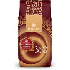 تصویر دانه قهوه دونیسی ۱۰۰٪ روبوستا فول کافئین ۱ کیلوگرم 