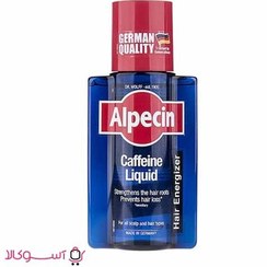 تصویر محلول تقویت کننده مو آلپسین مدل caffeine حجم 200 میل 