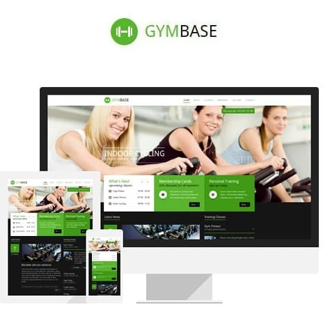 خرید و قیمت قالب وردپرس باشگاه بدن سازی | GymBase | ترب