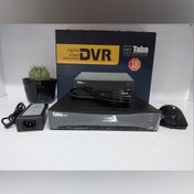 تصویر دستگاه ضبط تصویر دوربین مدار بسته DVR چهار کانال 2 مگاپیکسل برند تابا با 2 سال گارانتی 