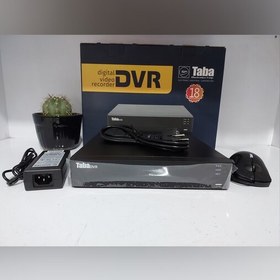 تصویر دستگاه ضبط تصویر دوربین مدار بسته DVR چهار کانال 2 مگاپیکسل برند تابا با 2 سال گارانتی 