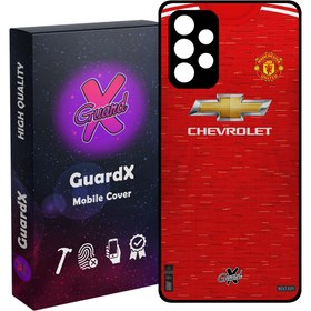 تصویر کاور گارد ایکس طرح Manchester United مدل Glass10248 مناسب برای گوشی موبایل سامسونگ Galaxy A33 5G 