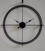 تصویر ساعت دیواری لوتوس مدل ۷۰ قطر تماماً فلزی 