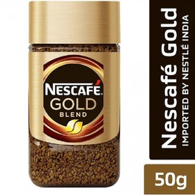 تصویر قهوه فوری نسکافه گلد 50 گرمی Nescafe gold coffee 50gr