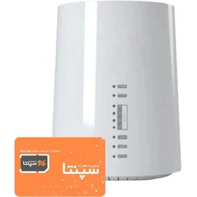 تصویر مودم 4G/TD-LTE سپنتا مدل TF-i60 G1 به همراه 300 گیگ اینترنت شش ماهه 