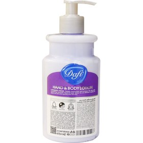 تصویر لوسیون مرطوب کننده بدن اسطوخودوس دافی مناسب انواع پوست 470 میلی لیتر Dafi Hand and Body Lotion 470ml