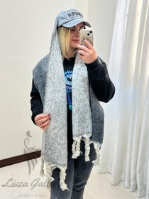 تصویر شال پشمی دو رو 