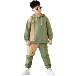 تصویر هودی شلوار پسرانه کاویار برند باغ سیب 