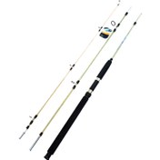 تصویر چوب ماهیگیری آلبا استار توپر/3 تیکه/240 سانت aibastar rod/240cm