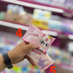 تصویر دستمال مرطوب کرومی ۱۰ عددی 