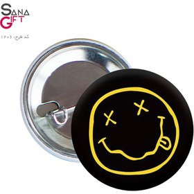 تصویر پیکسل طرح لوگو گروه موسیقی نیروانا – Nirvana 