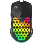 تصویر ماوس گیمینگ بی‌سیم پرودو مدل PDX312 Porodo PDX312 9D Wireless 2.4Ghz RGB Gaming Mouse