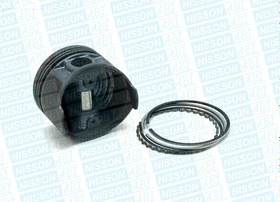 تصویر رینگ و پیستون مجموعه نیسان وانت برند S&S از BH - STD S&S PISTON RING SET OF BH FOR NISSAN