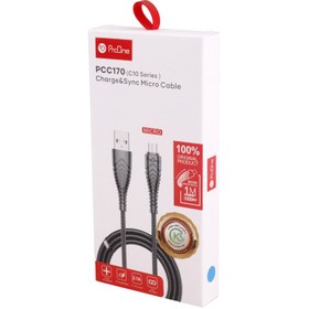 تصویر کابل شارژ پرووان USB-A به Micro-USB مدل C10 Series PCC170 ProOne C10 Series USB to Micro-USB Data Cable | PCC170