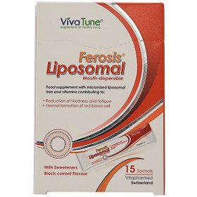 تصویر ویواتیون ساشه فروسیس لیپوزومال 15عددی VIVATUNE FEROSIS LIPOSOMAL 15 SACHETS