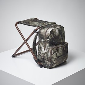 تصویر صندلی کوله پشتی دار شکاری سولوگناک Solognac Backpacking Hunting Stool 